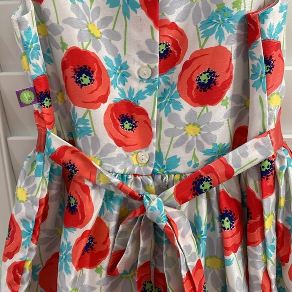 Dollie and Me girls spring dress size 12  Easter,Church, weddings, tea parties - Picture 7 of 12